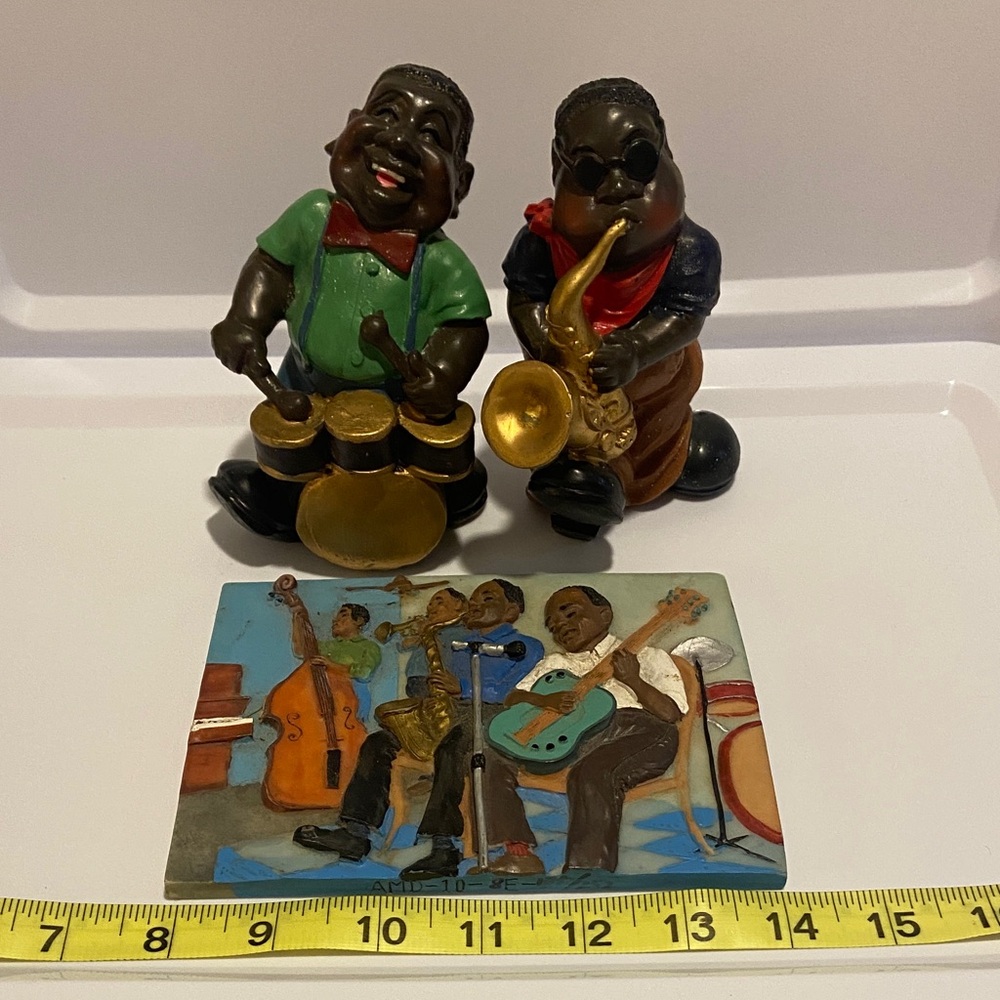 Jazz Band Figurines and resin 3d
